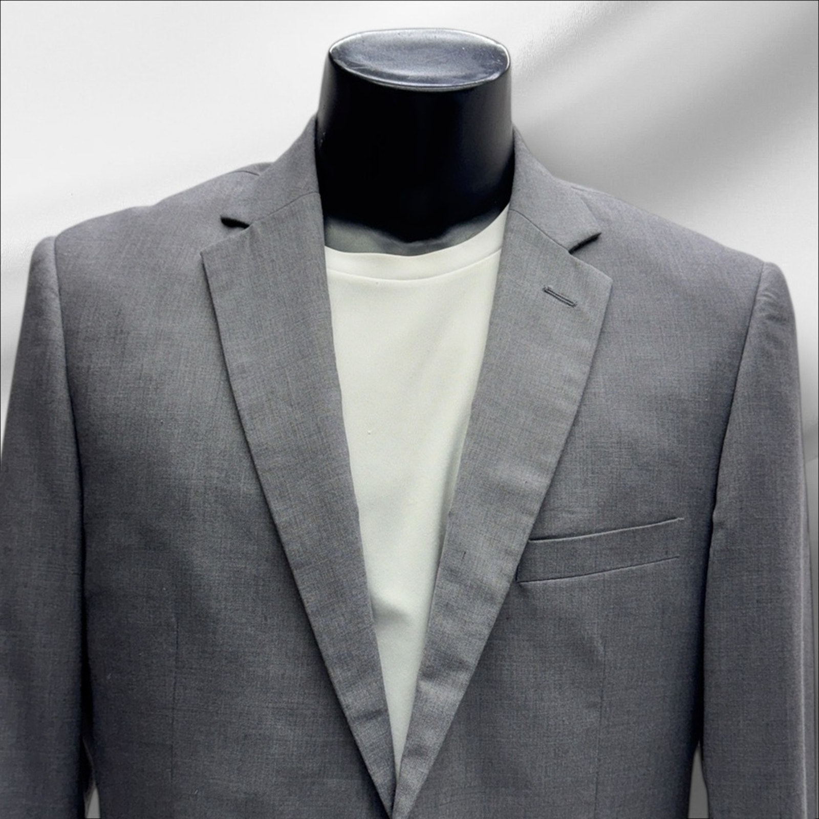 Alain Dupetit Men’s 38r Gray Sport Coat Blazer — image 2 of 6